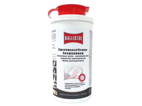 Spenderbox für Ballistol Universaltücher