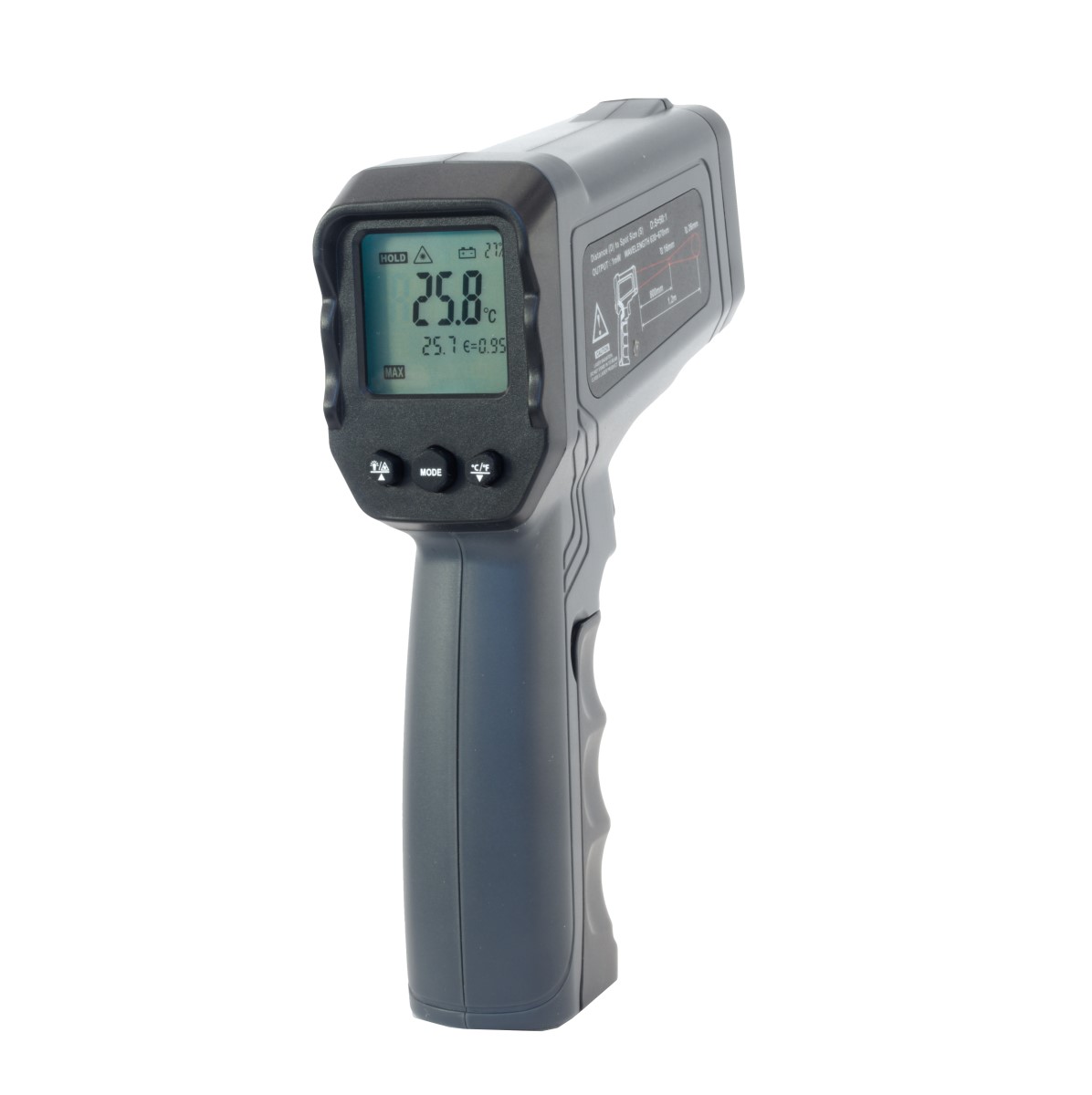 Thermomètre infrarouge Acheter, Mesure jusqu'à 1600 °C