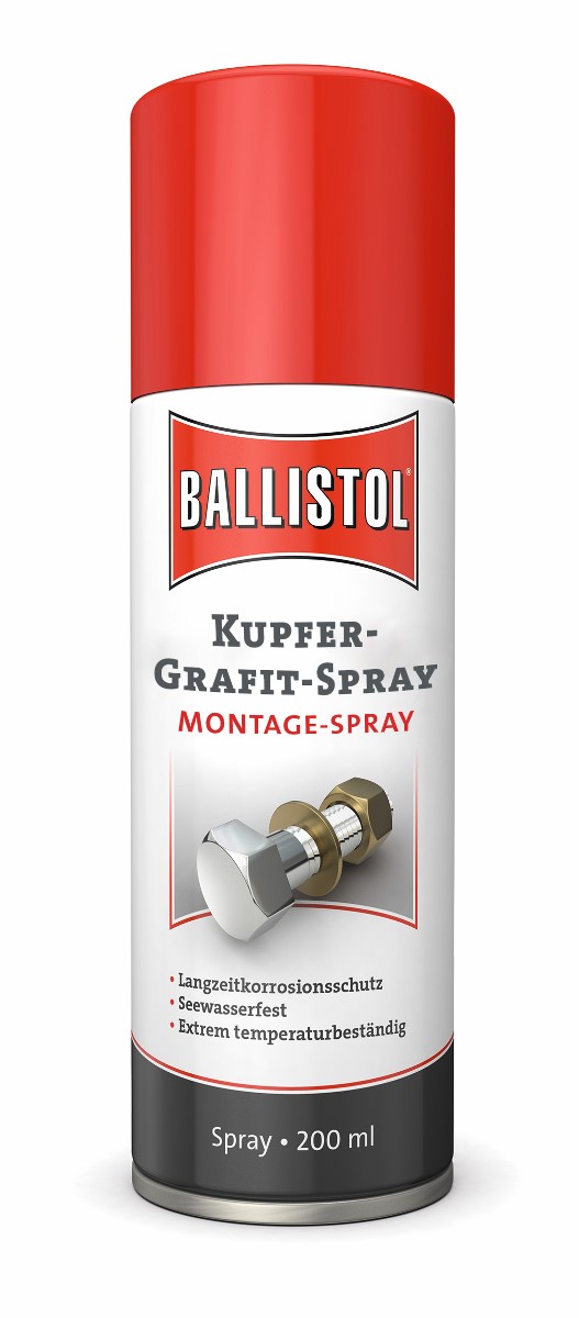 Kupfer Grafit Spray 200ml, Oberflächenbehandlung, Hilfsmittel, Schmieden