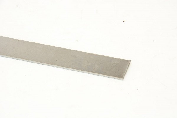 pure iron, metal strip 1000 x 30 x 2 mm